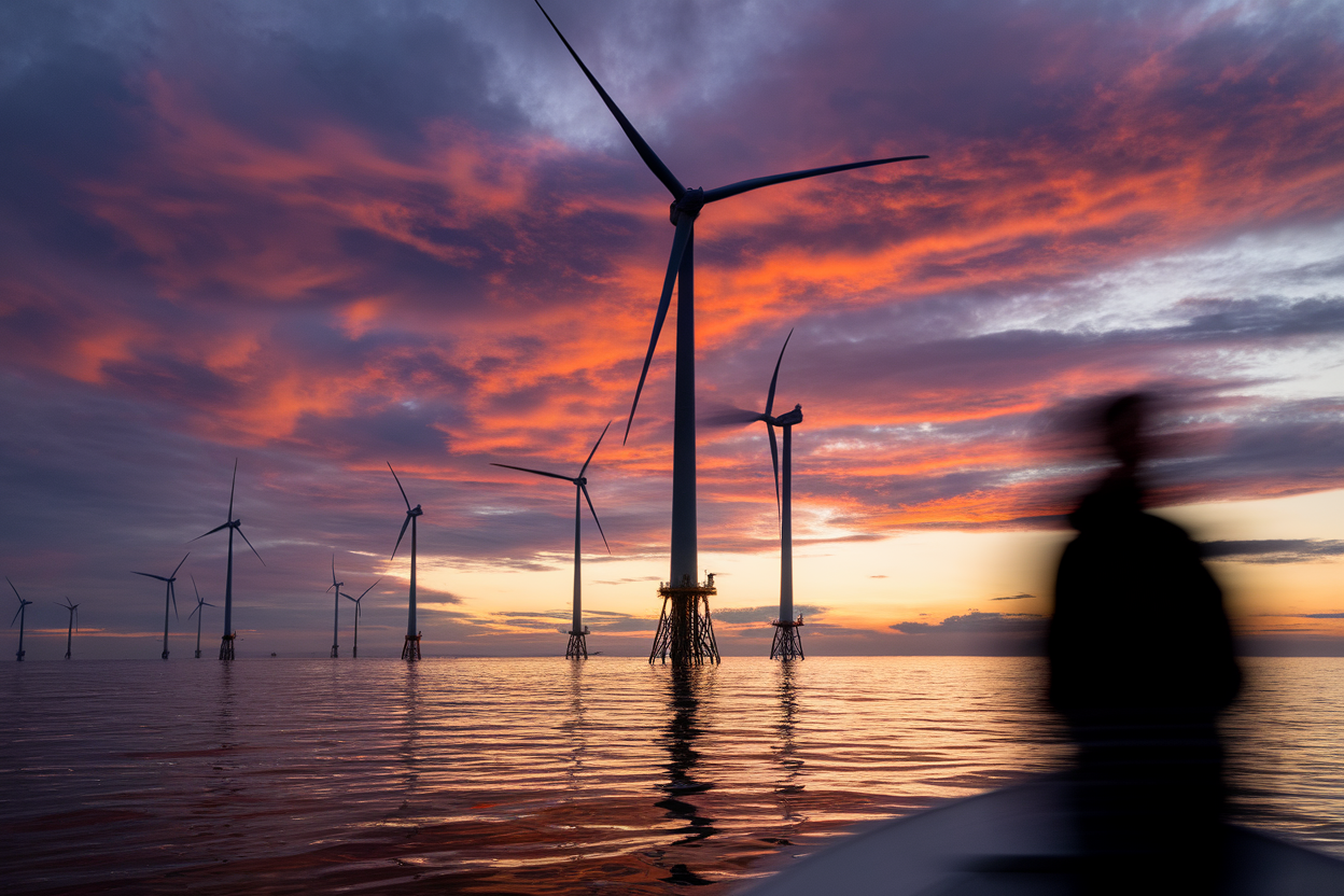 Jadot et Éoliennes : Controverses et Débats Actuels L'éolien offshore : retard et rattrapage en France