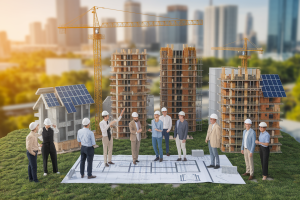 Économie circulaire dans le bâtiment : acteurs et initiatives territoriales