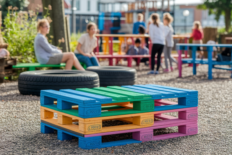 Upcycling mobilier urbain : quand les communes adoptent le DIY