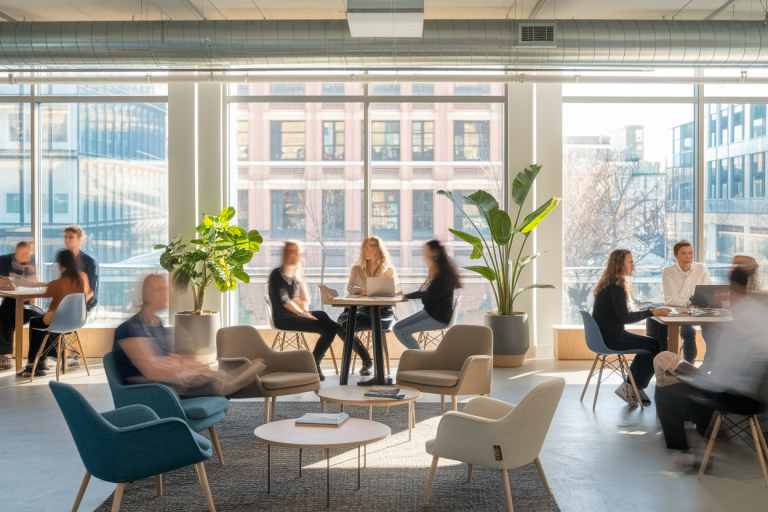 Espaces de coworking : les nouvelles tendances d&rsquo;aménagement favorisant l&rsquo;engagement local