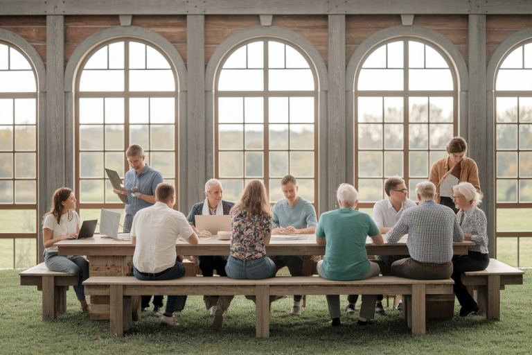 Tiers-lieux ruraux : créer des espaces de vie attrayants et fonctionnels