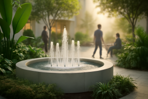 L'eau dans les espaces collectifs : symbolique et bienfaits pour les usagers